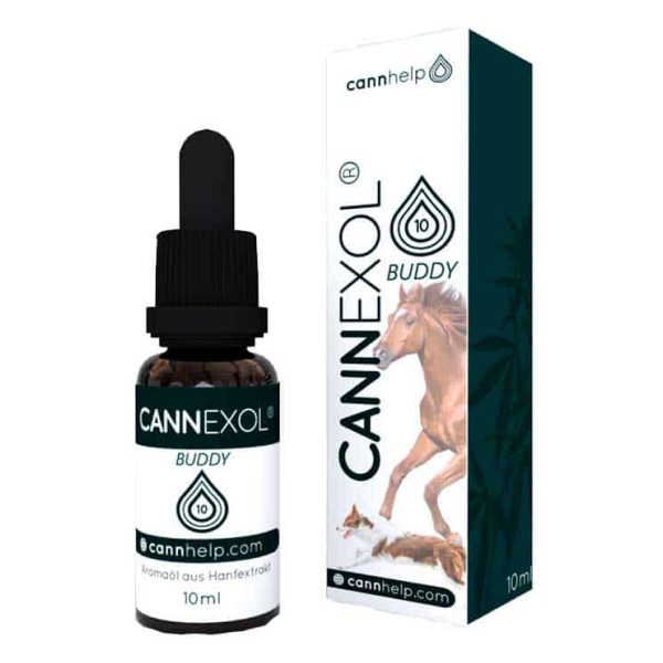 Cannhelp BUDDY 10% CBD Aromaöl für große Tiere