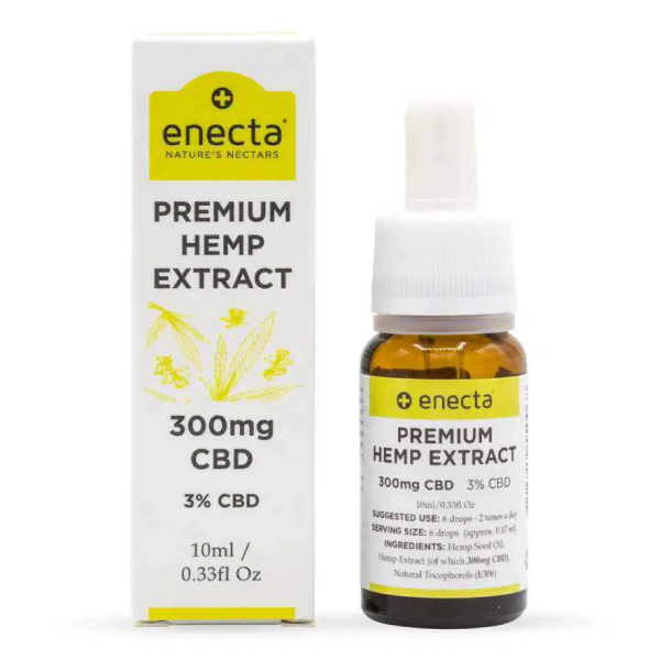 enecta-premium-hemp-extract-300mg-10ml Enecta 3% CBD Öl