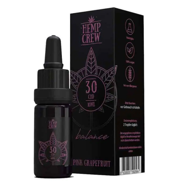 Hemp Crew BALANCE - Pink Grapefruit 30% CBD Öl