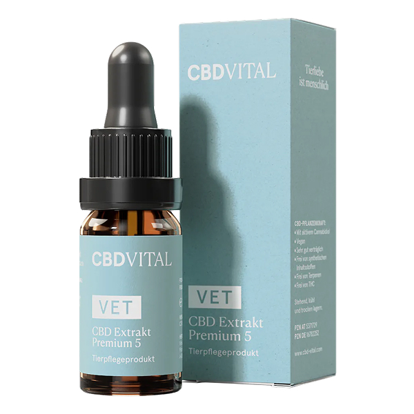 CBD Vital VET CBD 5 Extrakt Premium