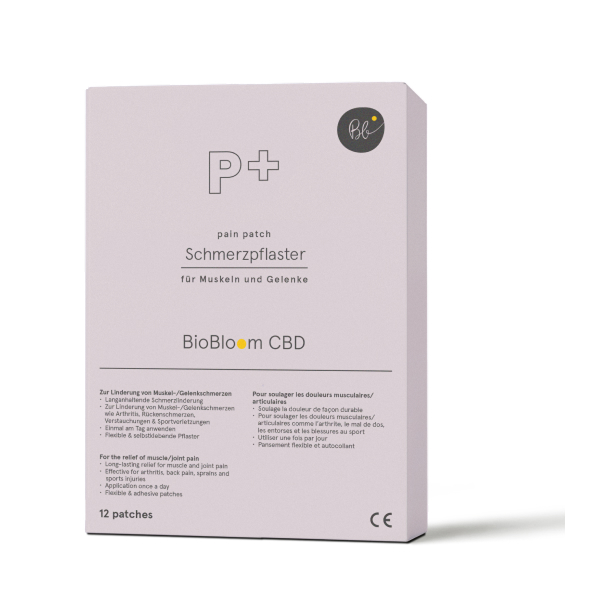 biobloom-cbd-schmerzpflaster BioBloom CBD Schmerzpflaster 20 mg CBD