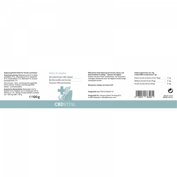 VITRA-TIER-RELAX-1.png CBD Vital VET - Relax Komplex